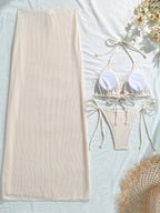 Ensembles maillot de bain trois pièces pour femmes