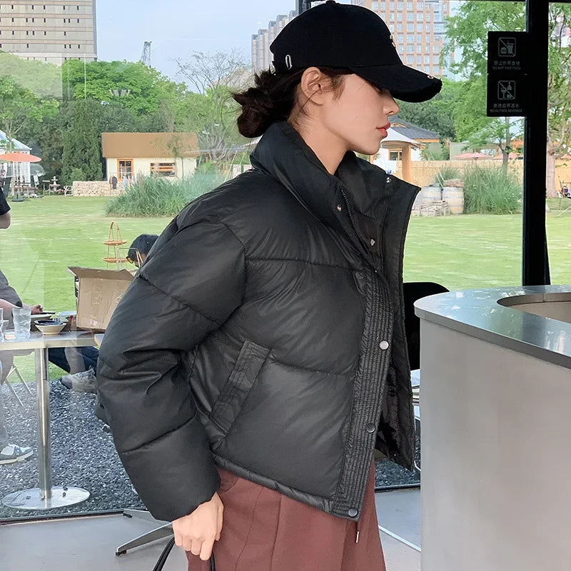 Veste courte d'hiver pour femmes