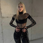 Body transparente pour femmes