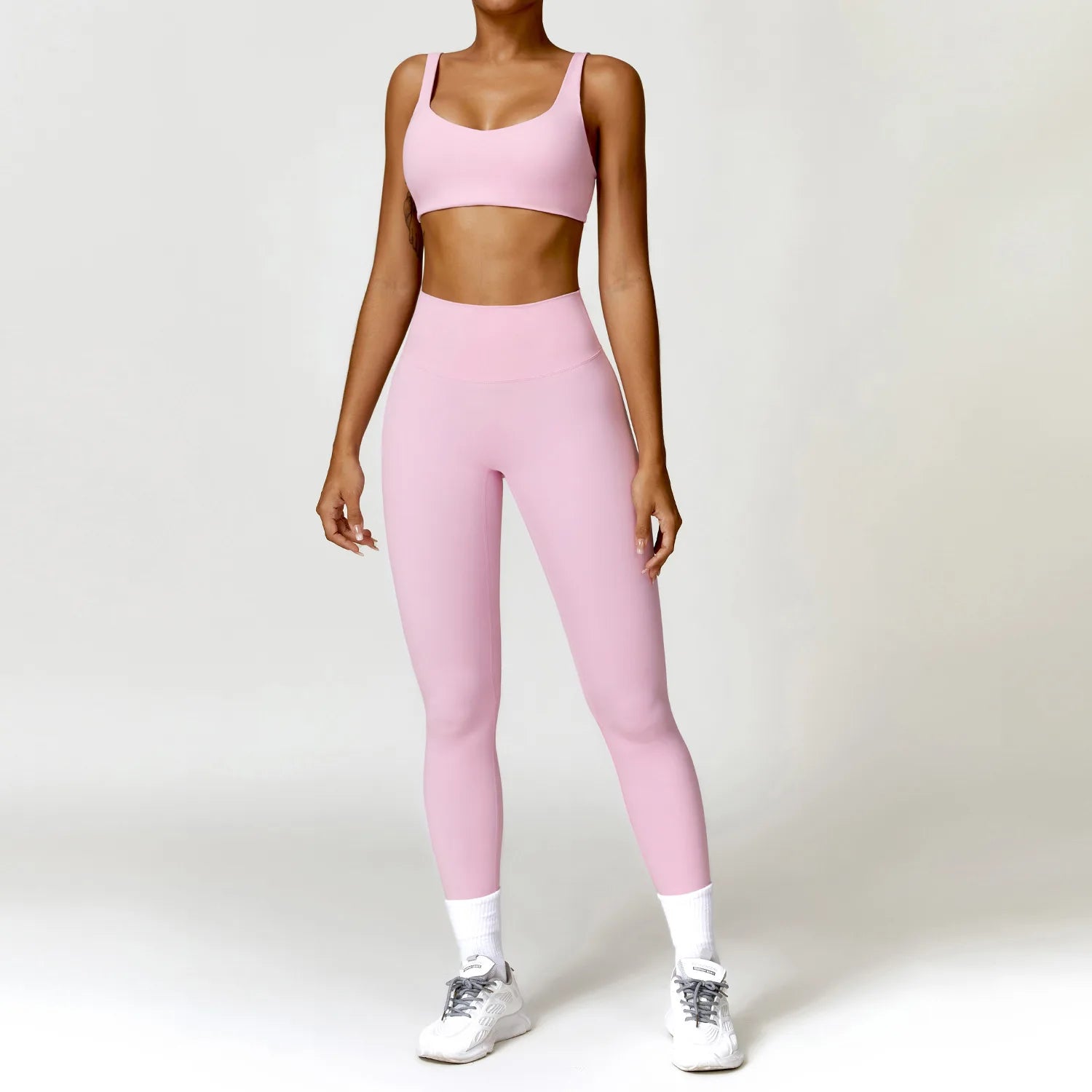 Ensemble 2 pièces de yoga sportif pour femmes
