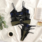 Ensemble soutien-gorge et string sexy pour femmes