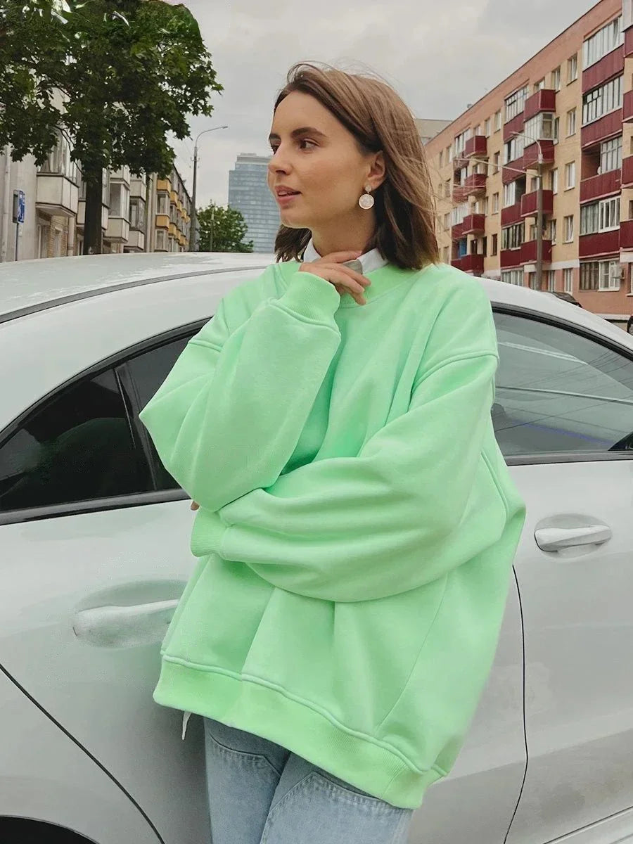 Pulls en polaire épaisse et chaude pour femmes