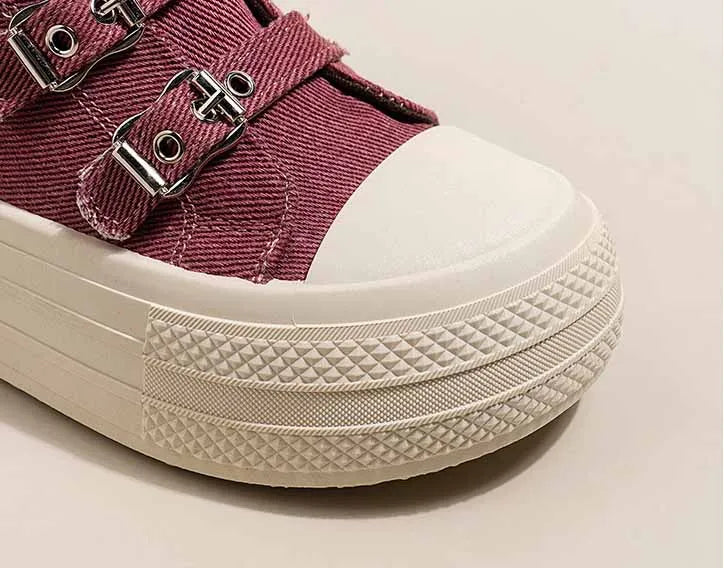 Bottines à semelle compensée pour femmes
