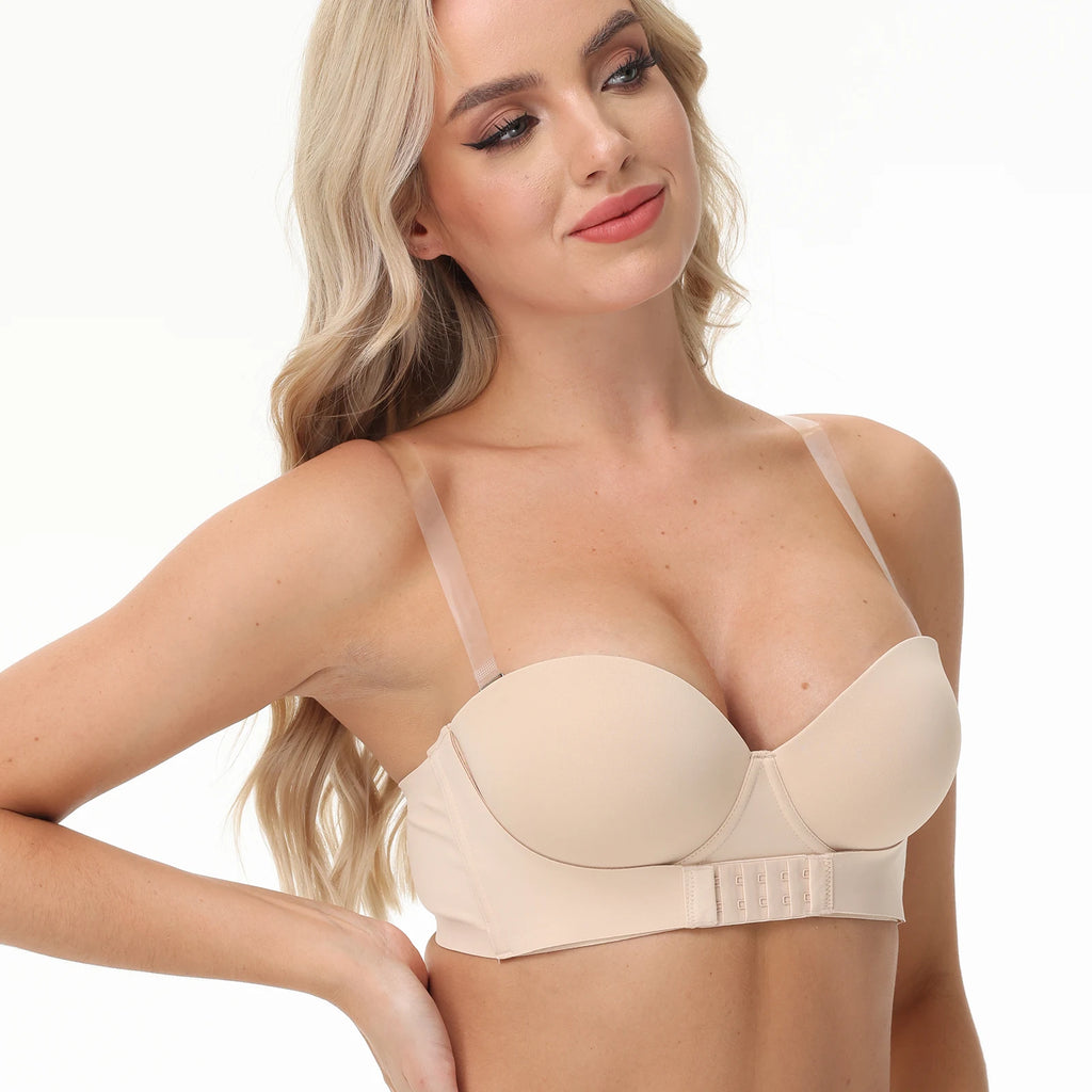 Soutien-gorge Push Up sans bretelles pour femmes