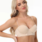 Soutien-gorge Push Up sans bretelles pour femmes