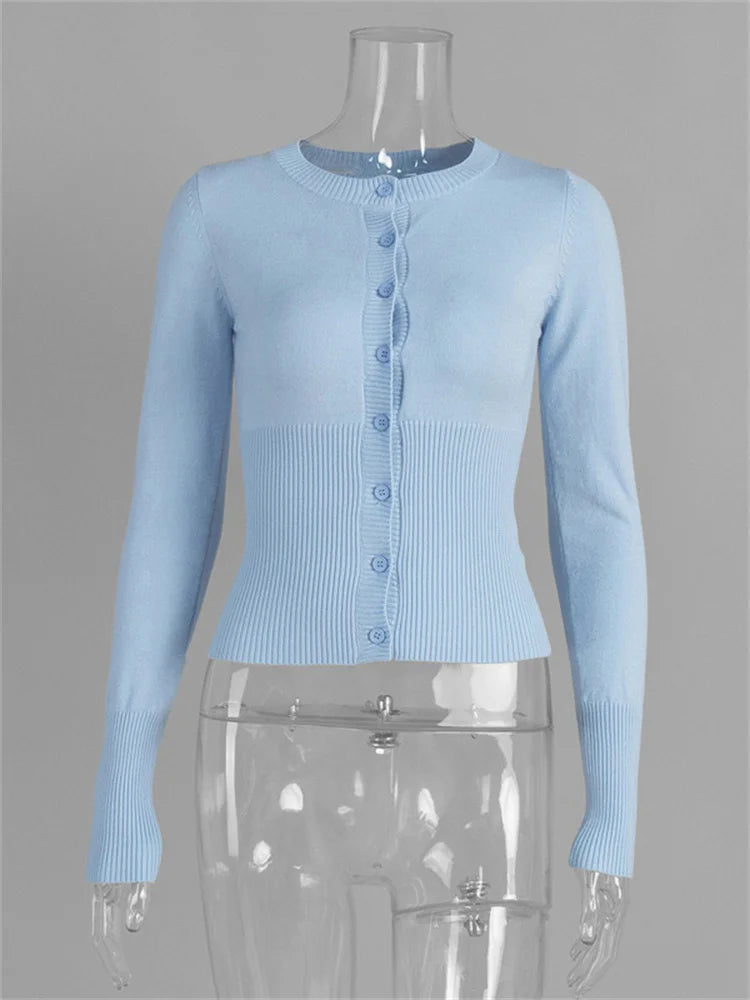 Cardigan décontracté tricot pour femmes