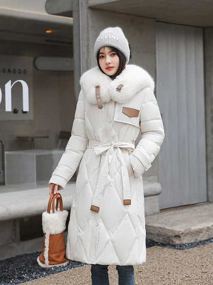 Manteau Matelassé Femme – Coton et Ceinture