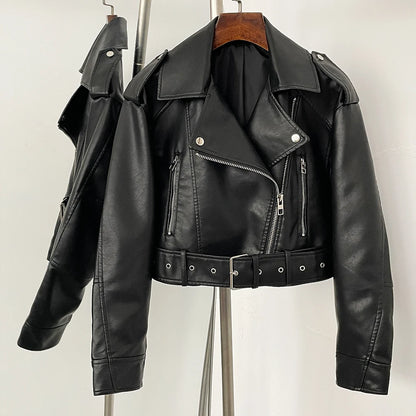 Veste Courte Femme – Similicuir