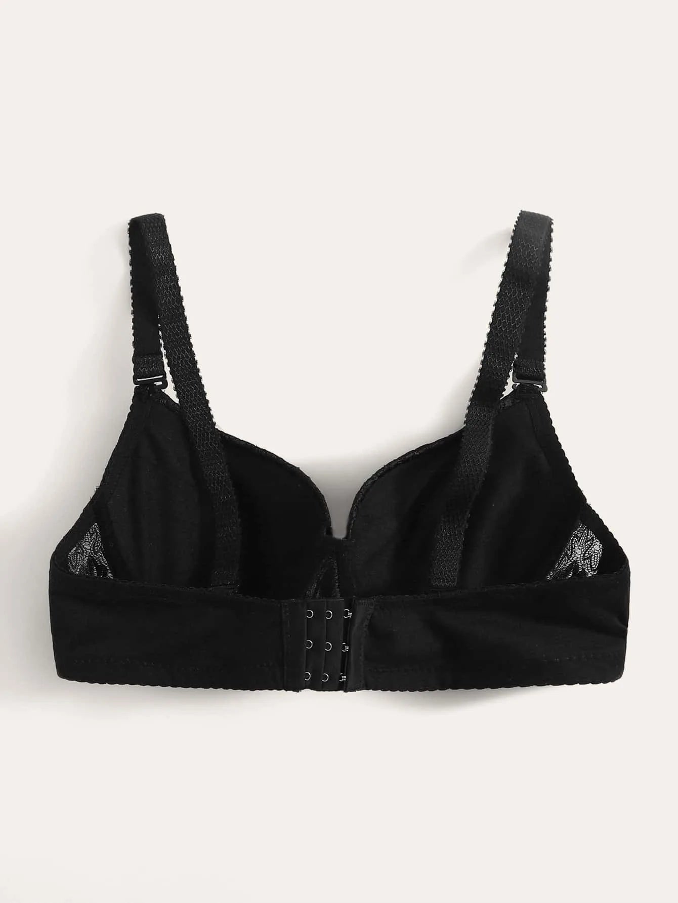 Soutien-gorge sexy en dentelle brodée pour femmes