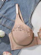 Soutien-gorge push up en dentelle pour femmes