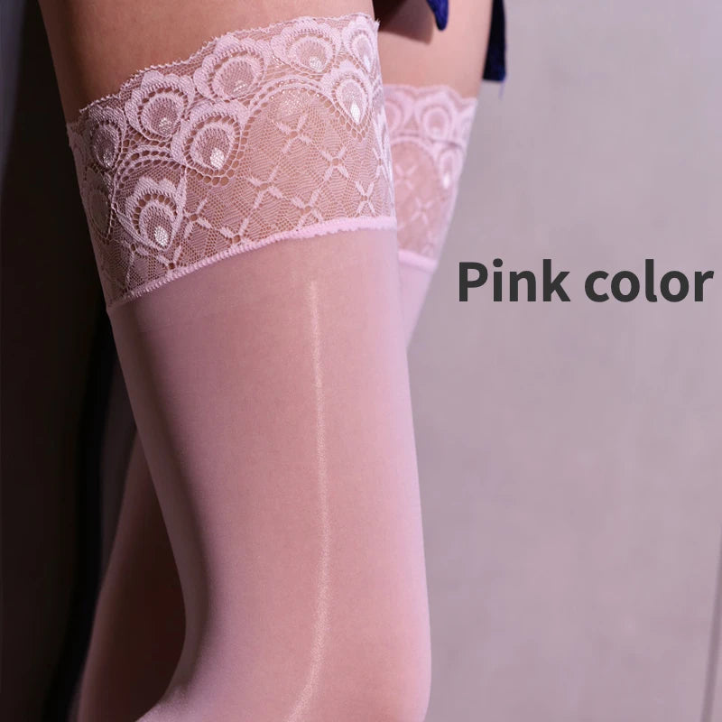 Bas en silicone huileux pour femmes