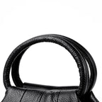 Sac à main en cuir véritable pour femmes
