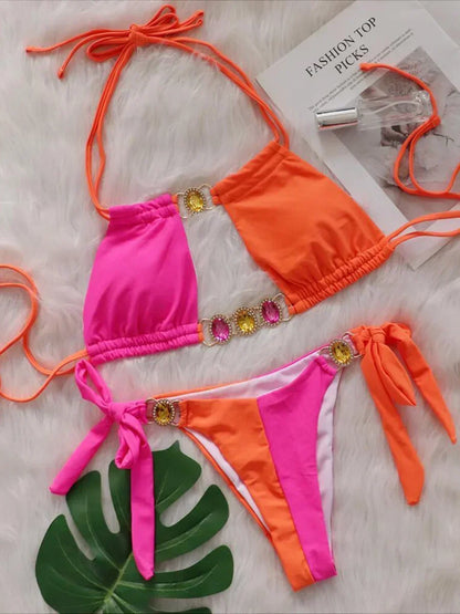 Bikini Ajouré 2 Pièces Femme – Découpes Tendance