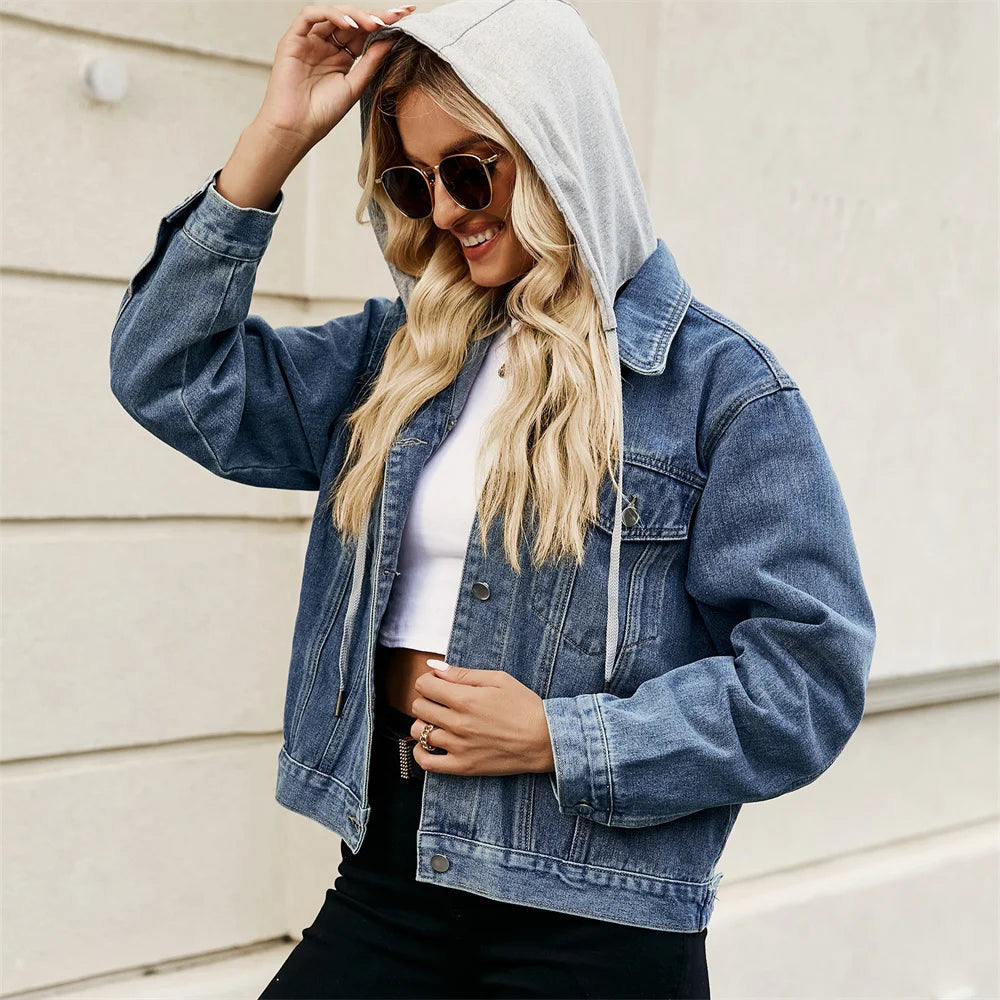 Veste en jean vintage pour femmes