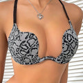 Soutien-gorge push-up en forme de U pour femmes