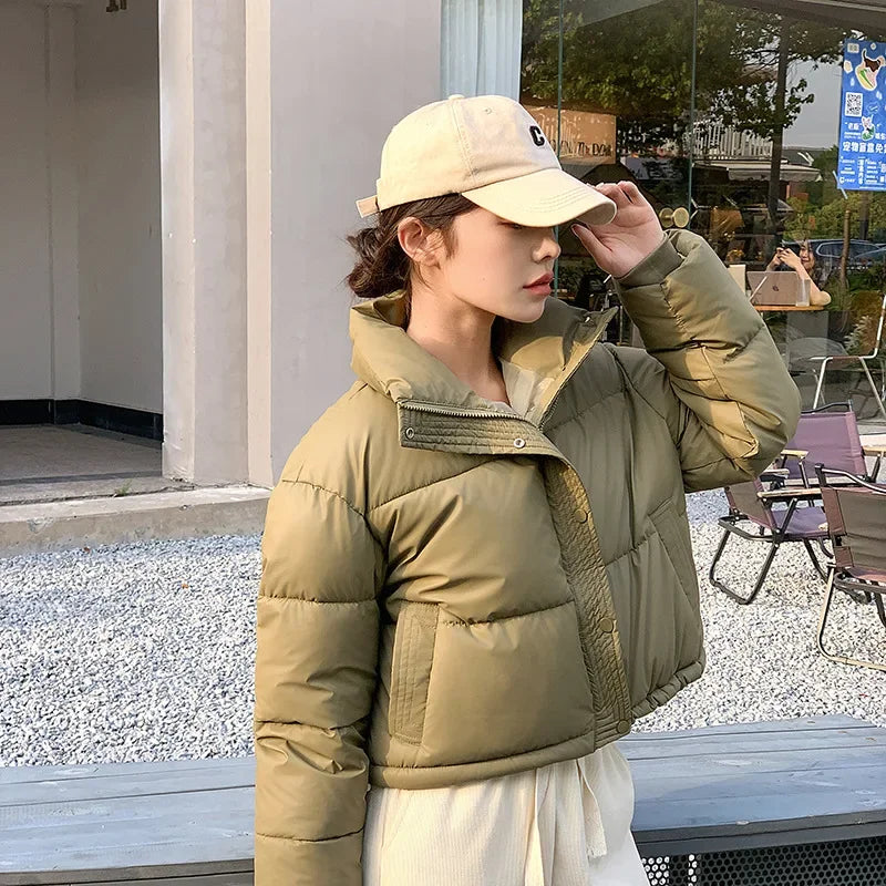 Veste courte d'hiver pour femmes
