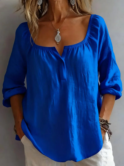 Chemisier Ample Femme – Style Rétro