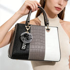Sacs à main en cuir PU à motif crocodile