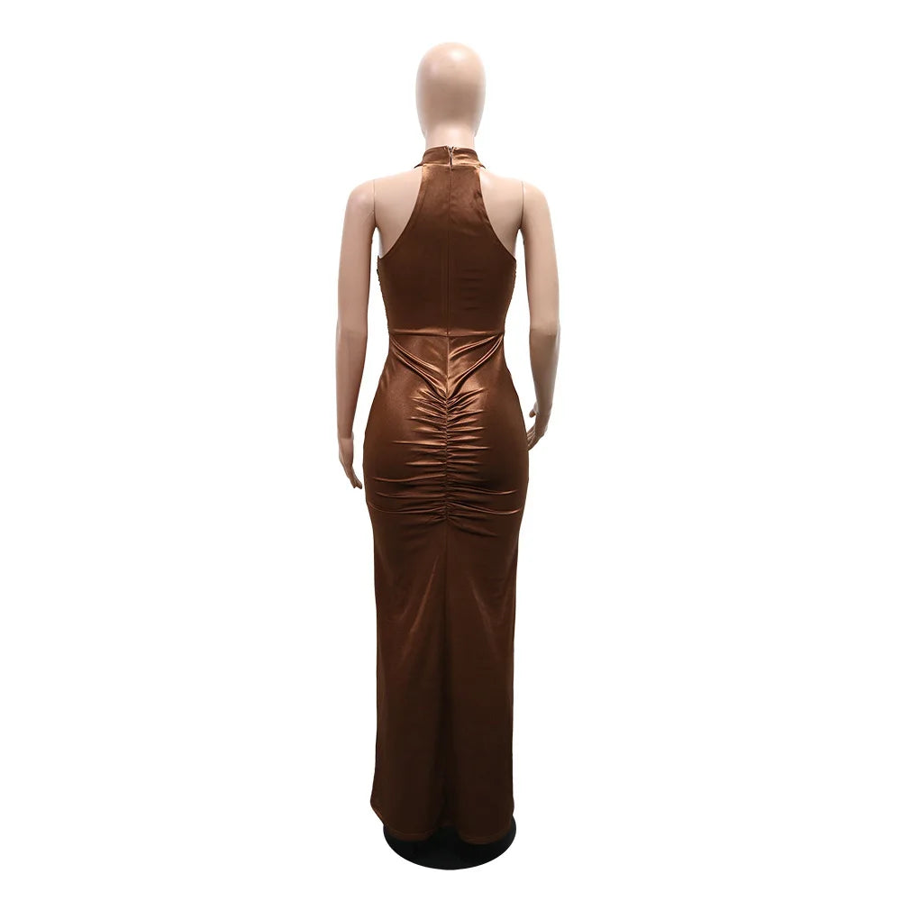 Robes longues moulantes pour femmes
