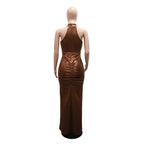 Robes longues moulantes pour femmes