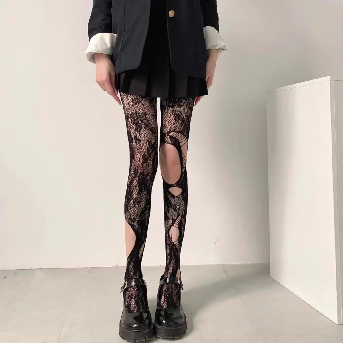 Collants Lolita Femme – Style Romantique