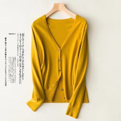 Cardigan Femme – Boutonnage Simple