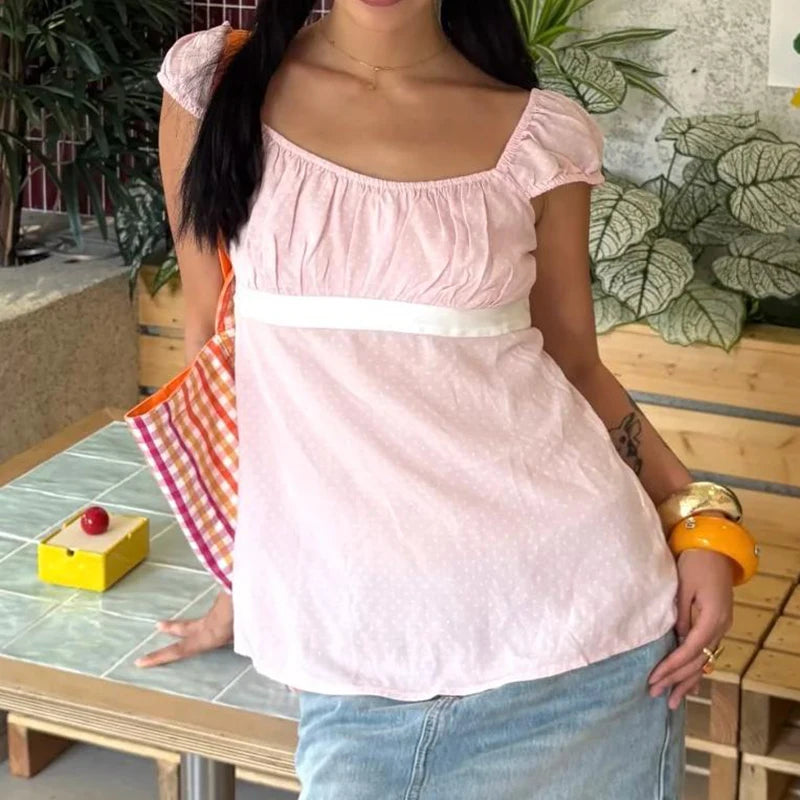 T-shirt à manches courtes pour femmes