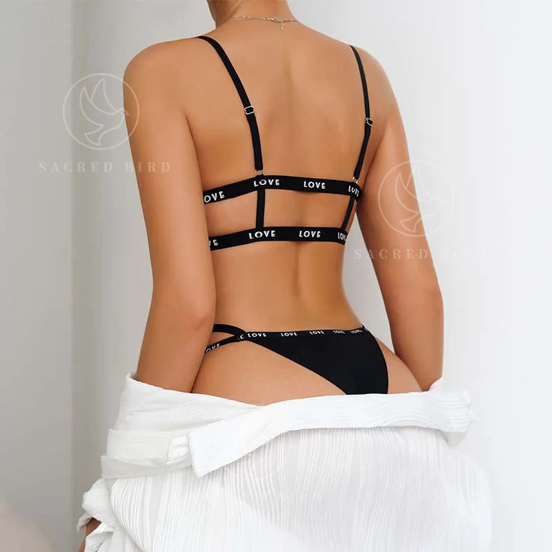 Ensemble de lingerie soutien-gorge et culotte pour femmes