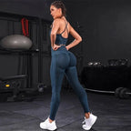 Ensemble de yoga sans couture pour femme