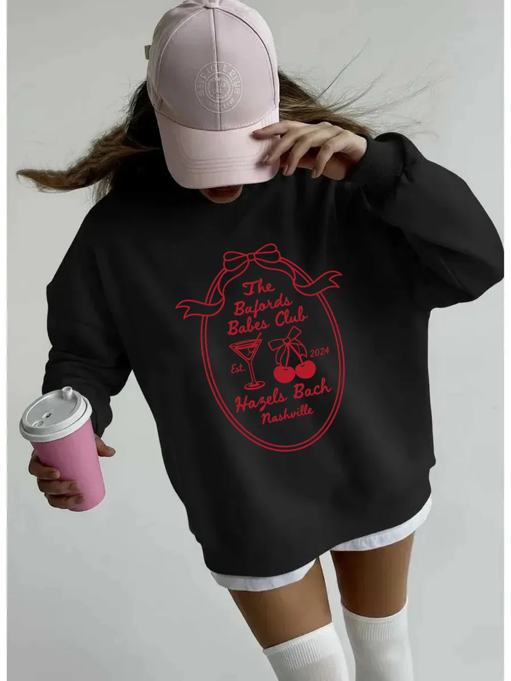 Sweat-shirts imprimés The Bafords Babes Club pour femmes