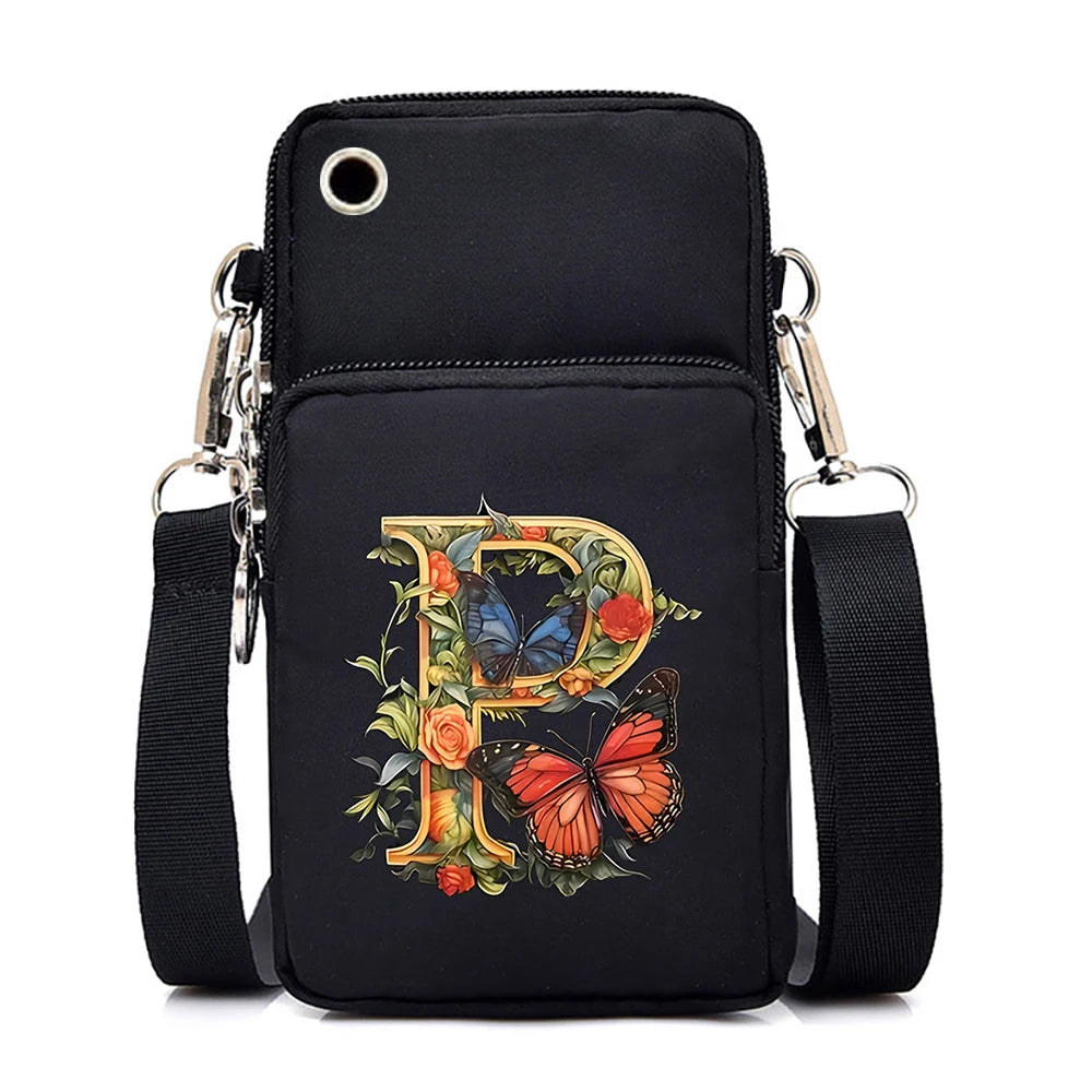 Sacs à bandoulière en cuir souple pour téléphone portable pour femmes
