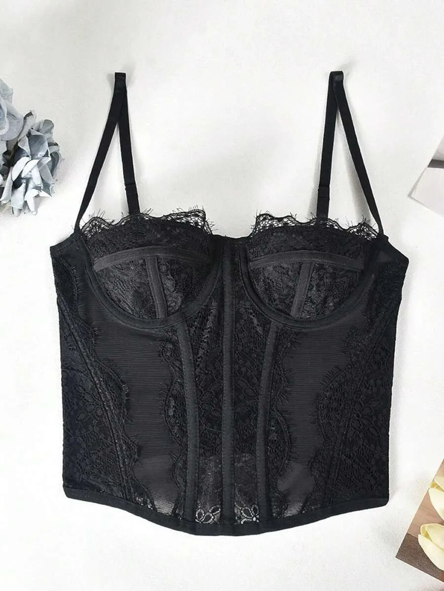 Corset en dentelle pour femmes