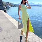 Robe d'été en maille pour femmes