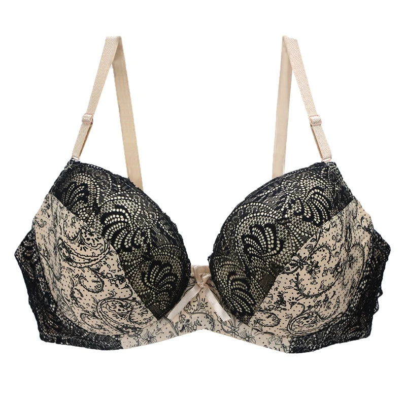 Soutien-gorge push-up en dentelle pour femmes
