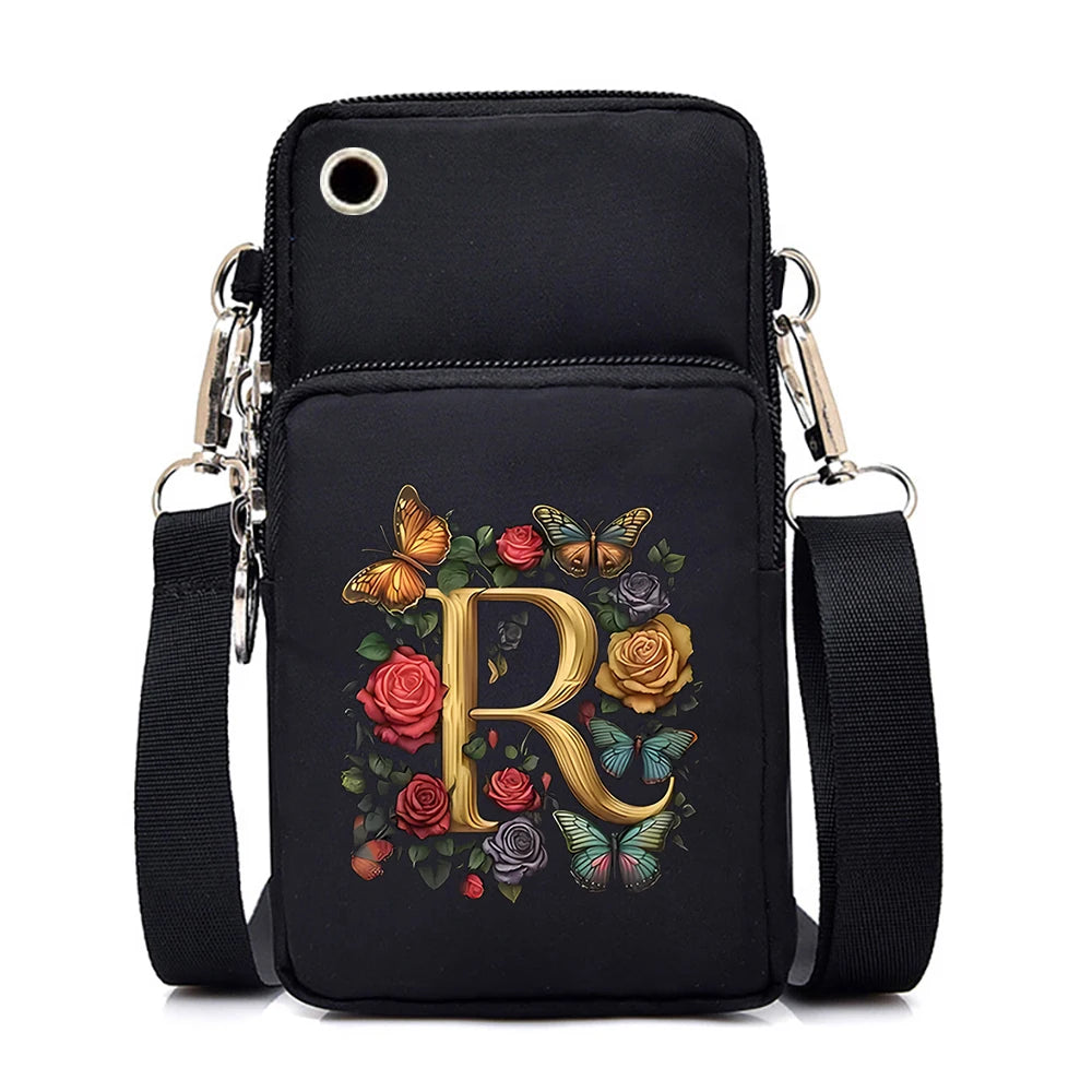 Sacs à bandoulière en cuir souple pour téléphone portable pour femmes