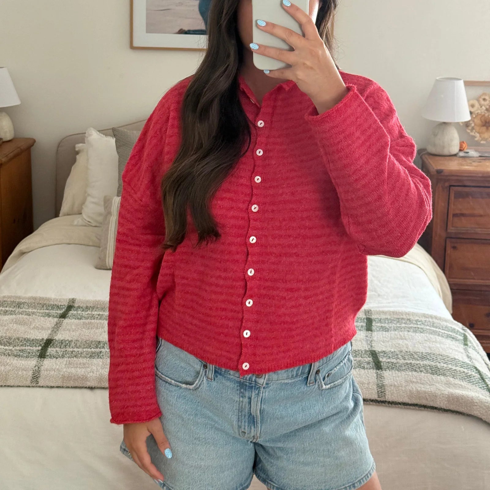 Pull cardigan à manches longues pour femmes