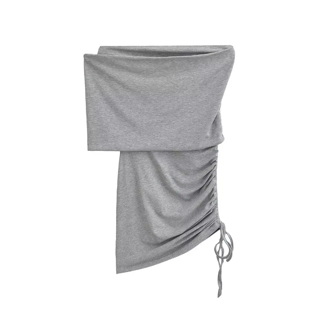 Robe à épaules dénudées pour femmes