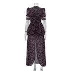 Robe longue à imprimé floral pour femmes