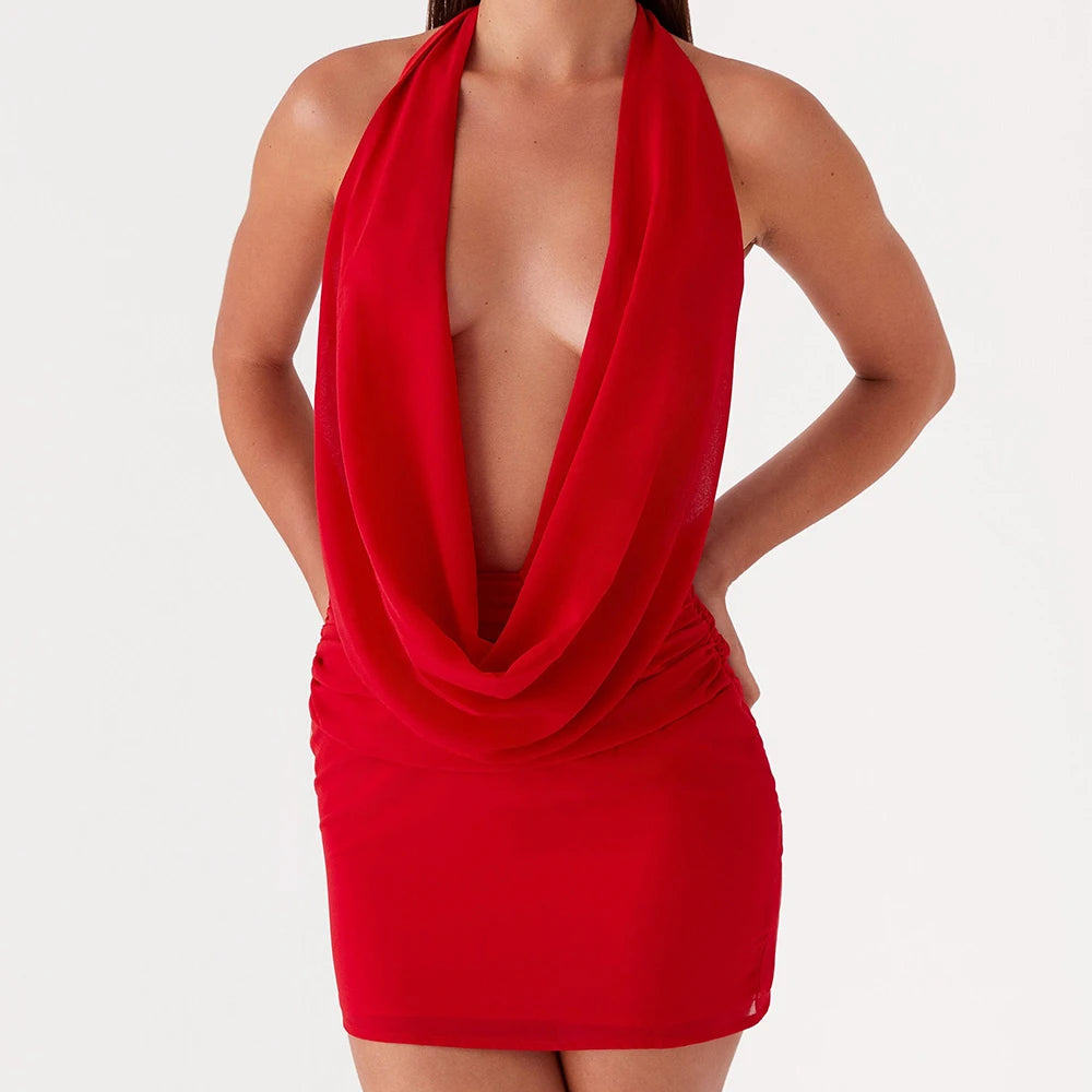Robe d'été en maille pour femmes