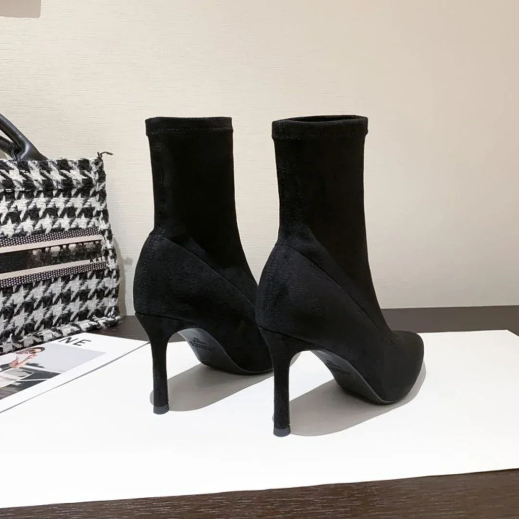 Bottines à talons très hauts pour femmes