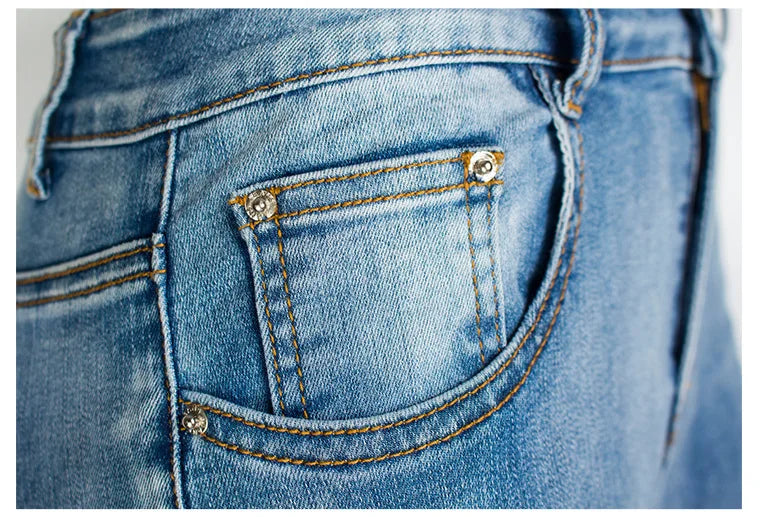 Pantalon  en jean extensible pour femmes