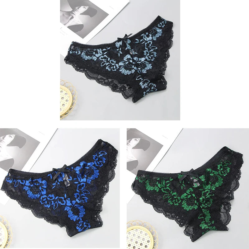 Lot de 3 culottes sexy pour femmes