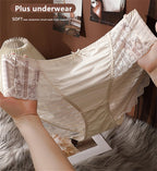 Culottes avec dentelle pour femmes