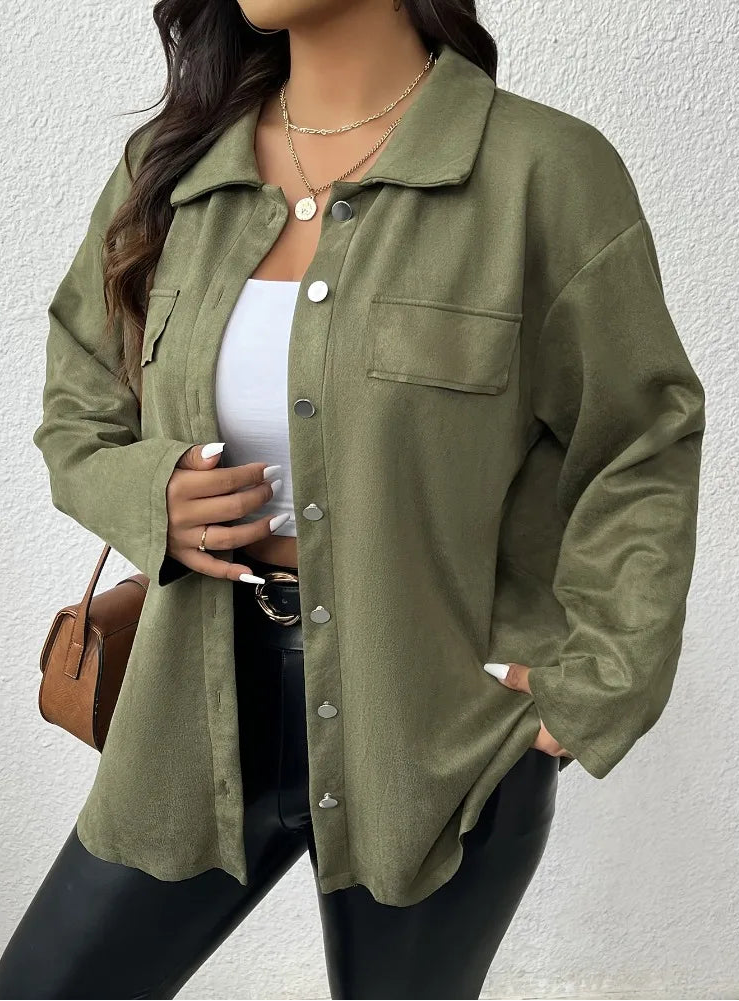 Chemise de grande taille améliorée pour femmes