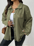 Chemise de grande taille améliorée pour femmes