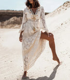 Robe en dentelle pour femmes