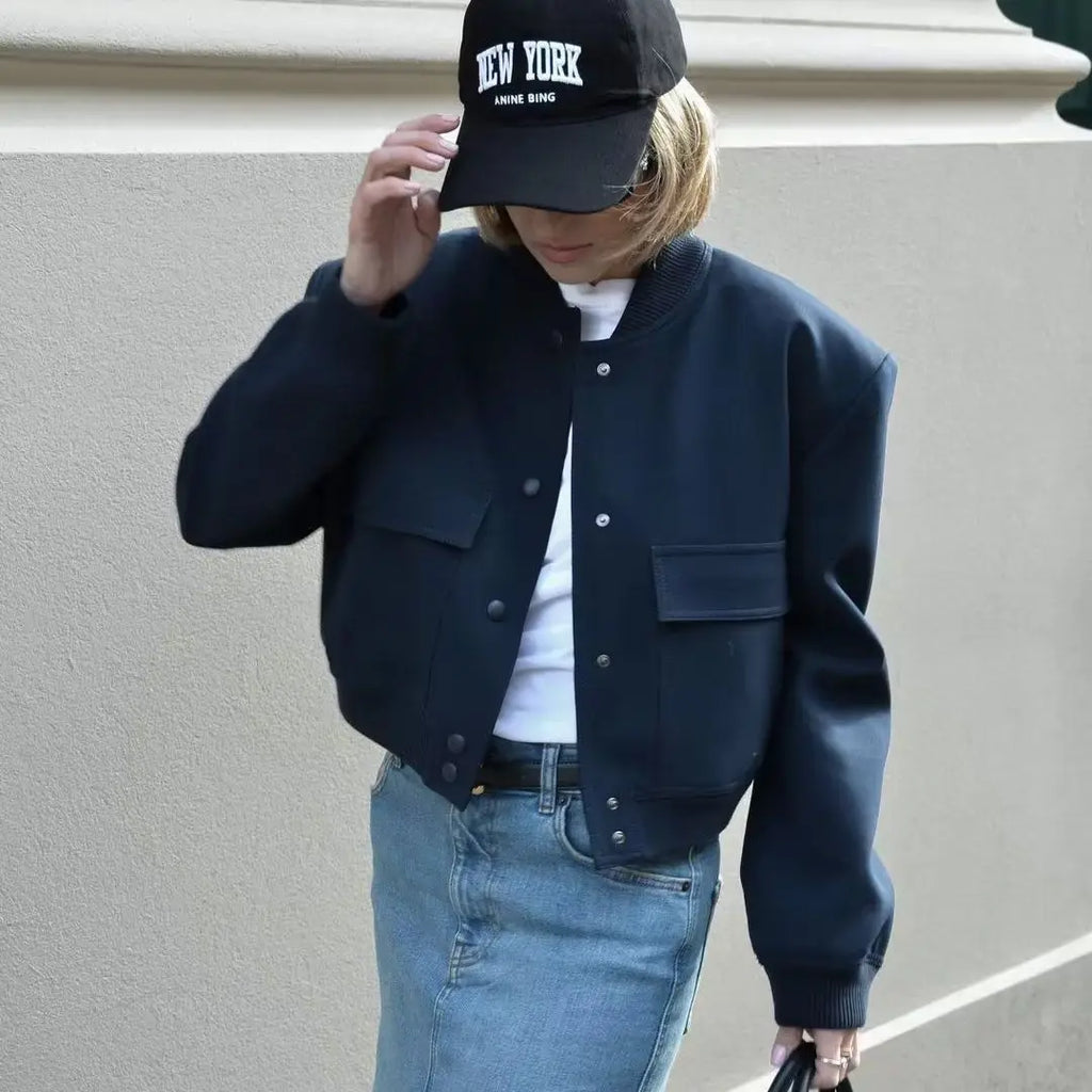 Veste à col montant pour femmes