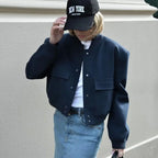 Veste à col montant pour femmes