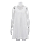 Robe courte d'été décontractée pour femmes