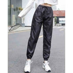 Pantalon camouflage taille haute élastique pour femmes
